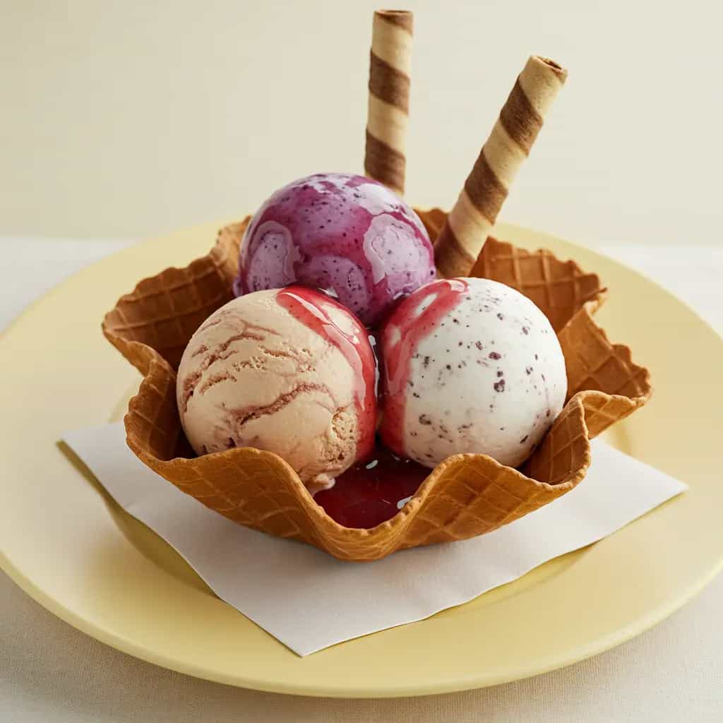 Sorvete de Leite Moça Cremoso