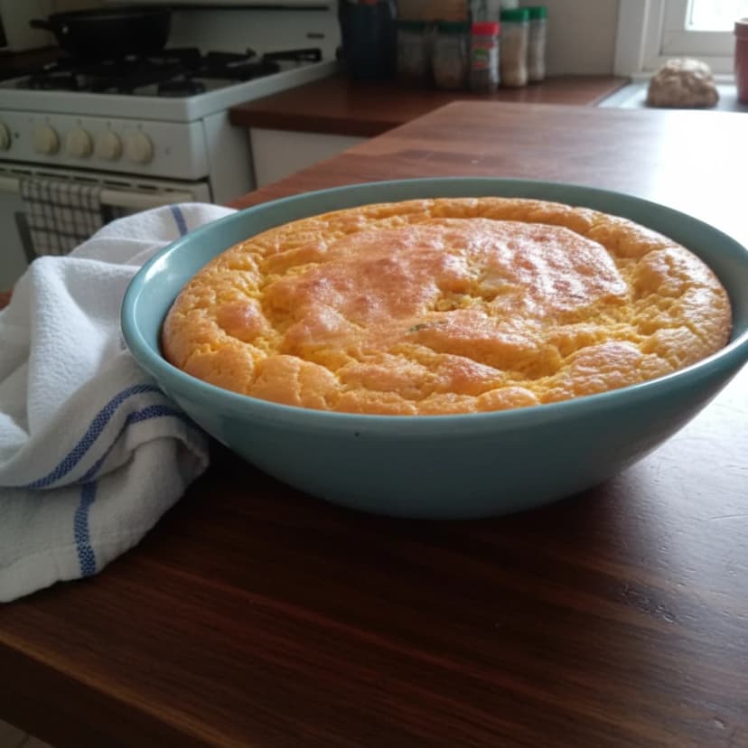 Soufflé Cremoso de Cenoura