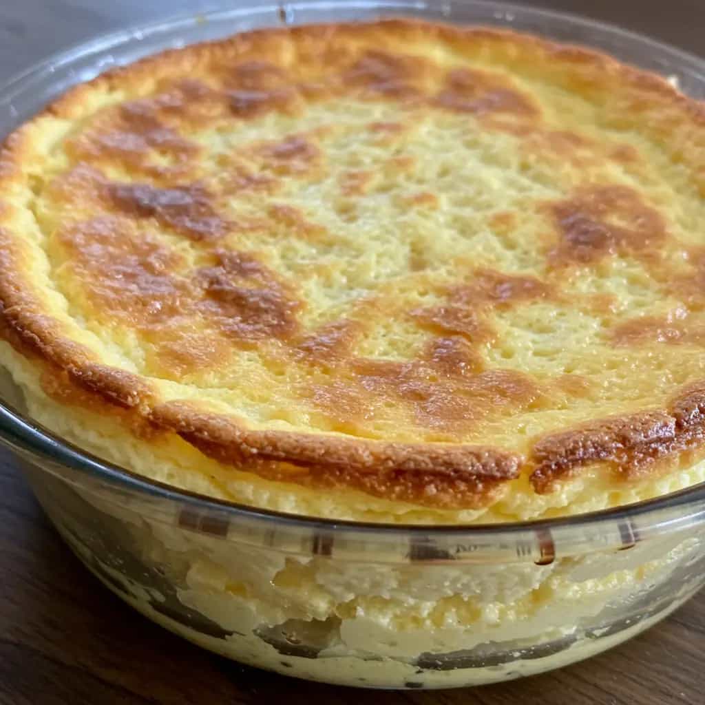 Soufflé de Chuchu com Mussarela e Requeijão