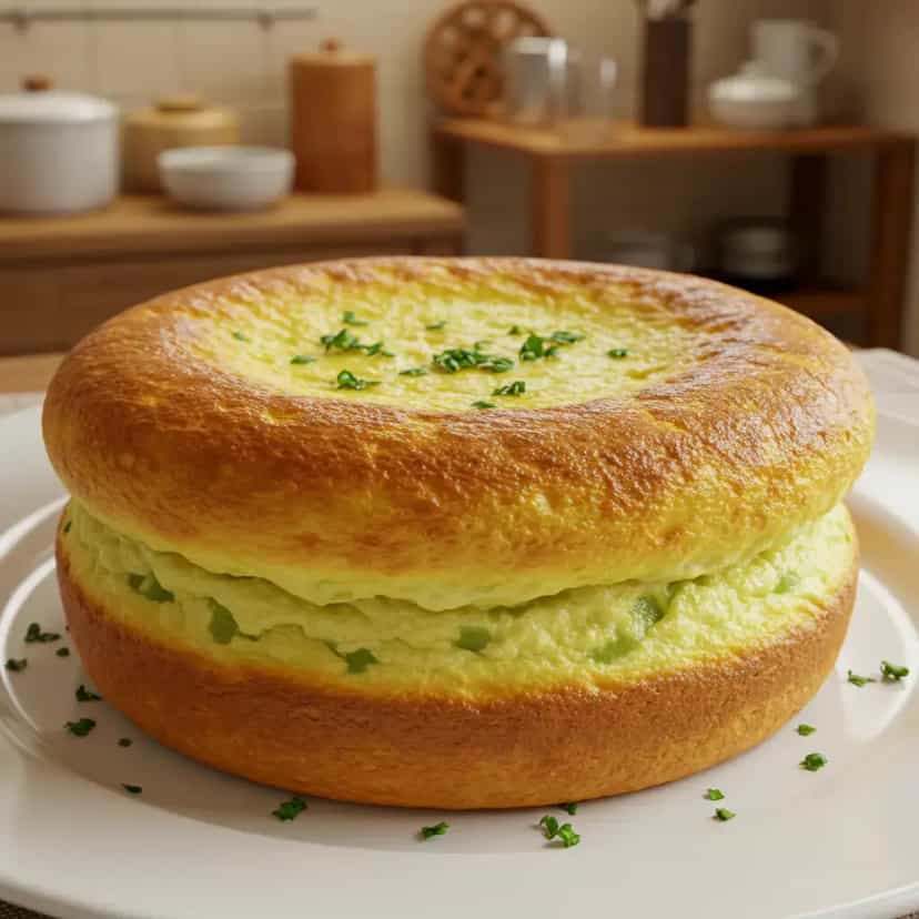 Foto deliciosa de Souflé de chuchu maravilhoso pronta para servir - Outras Receitas