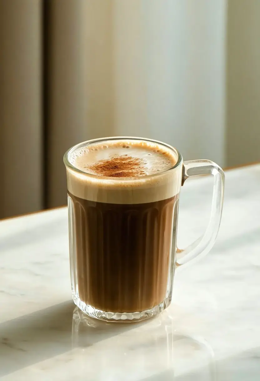 Foto deliciosa de Chá Latte Picante pronta para servir - Bebidas Quentes