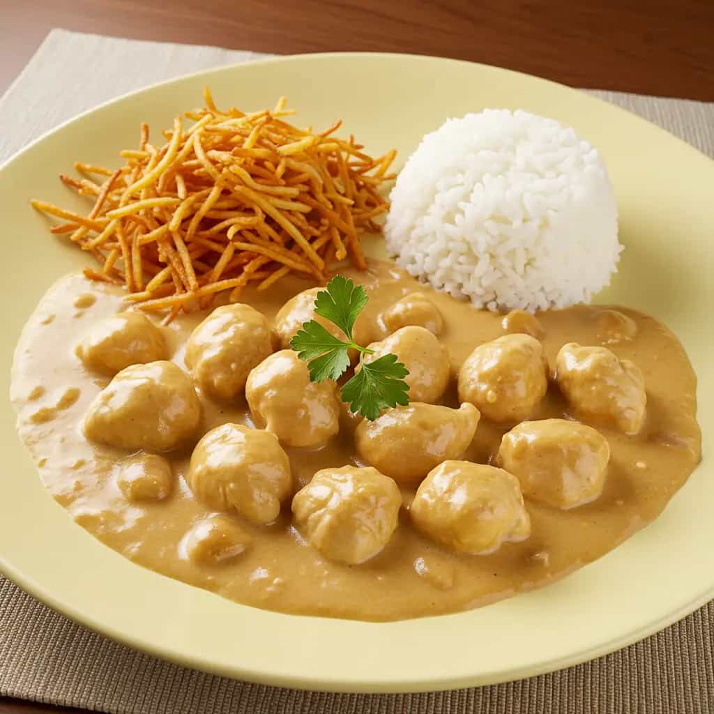 Strogonoff de Frango Cremoso