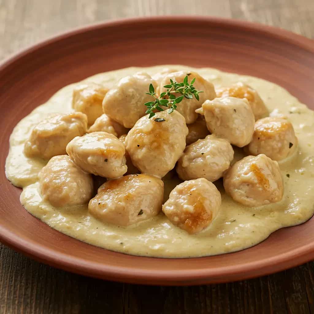 Strogonoff de Frango Cremoso