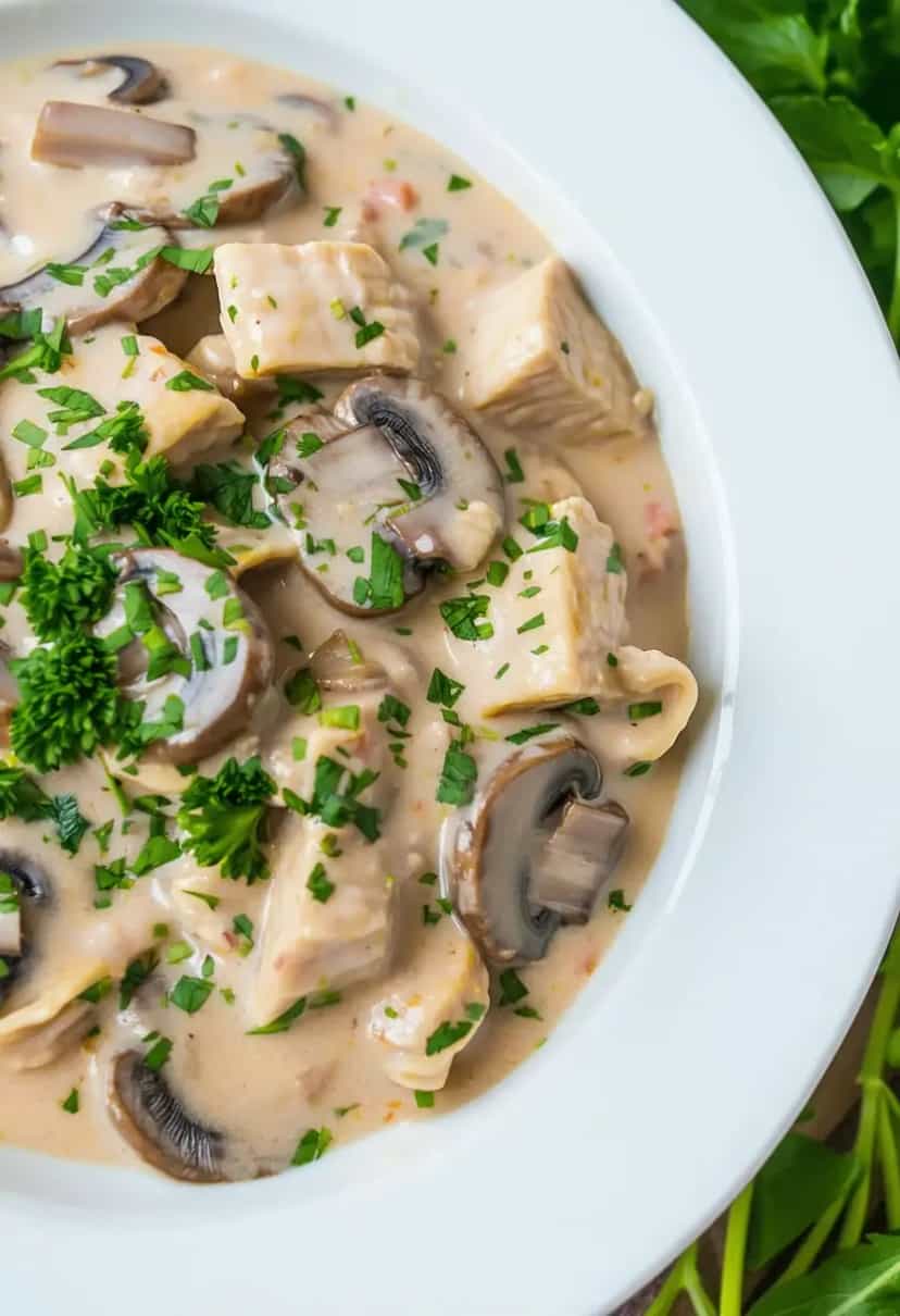 Foto deliciosa de Strogonoff de Frango para 40 Pessoas pronta para servir - Carnes & Frango