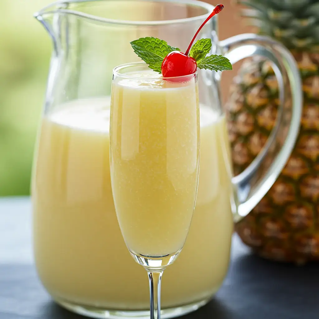 Suco de Abacaxi com Coco: Refrescante Piña Colada
