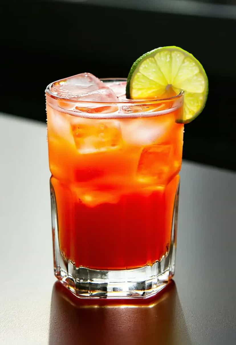 Foto deliciosa de Suco de Acerola e Limão pronta para servir - Sucos & Smoothies