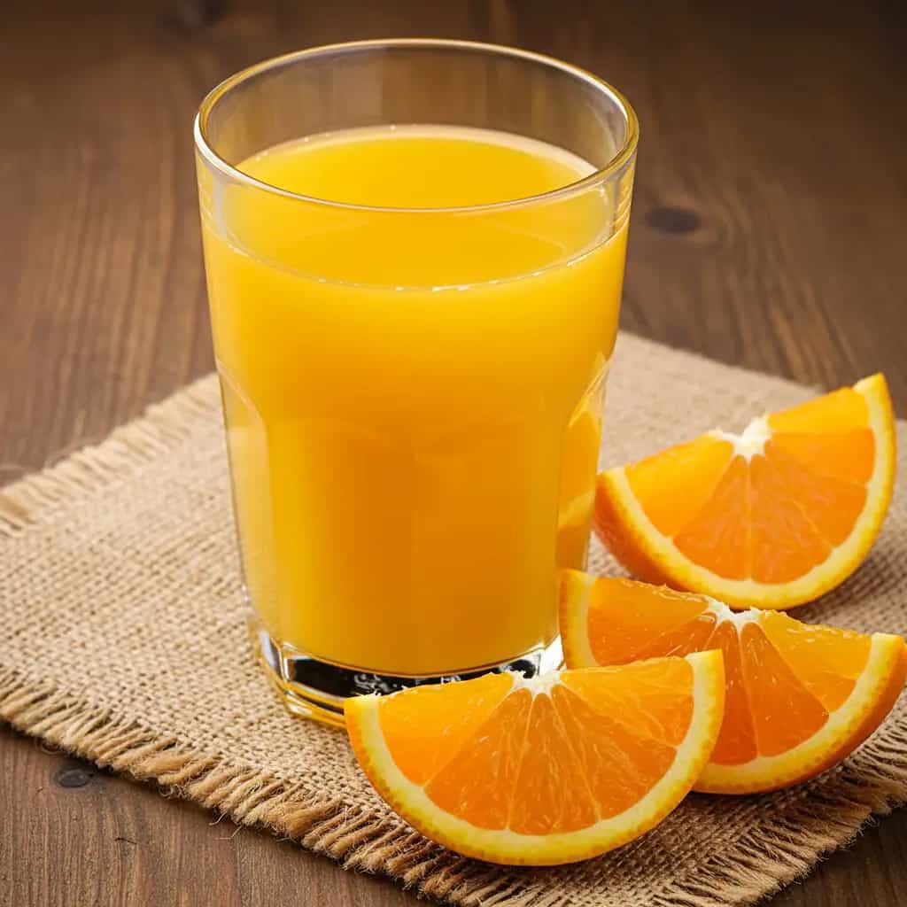 Suco de Laranja Refrescante