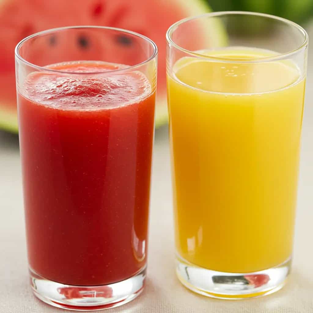 Suco Refrescante de Laranja com Acerola