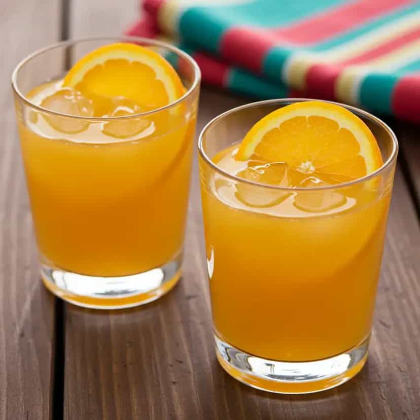 Foto deliciosa de Suco Refrescante de Maracujá com Mel e Limão pronta para servir - Sucos & Smoothies