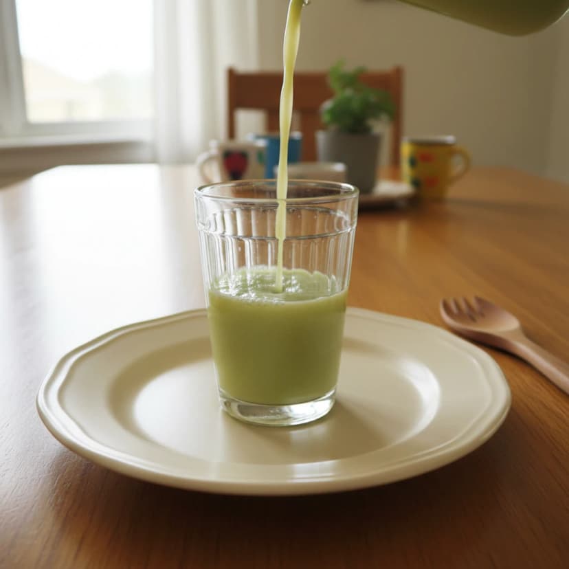Suco Verde Refrescante de Couve e Laranja