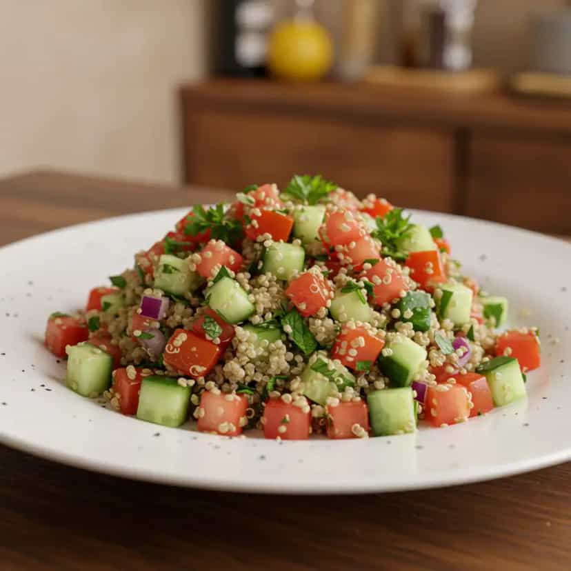 Foto deliciosa de Tabule pronta para servir - Saladas