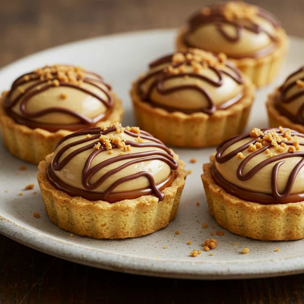 Tarteletes de Doce de Leite com Ganache