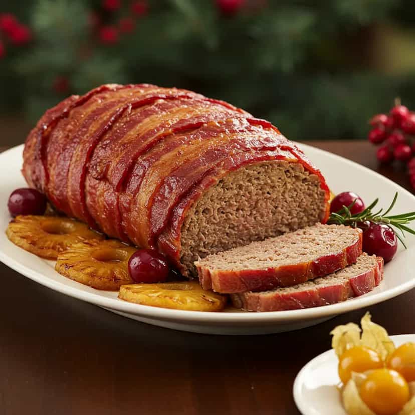 Foto deliciosa de Tender ao Molho de Cola com Abacaxi para o Ano Novo pronta para servir - Carnes & Frango