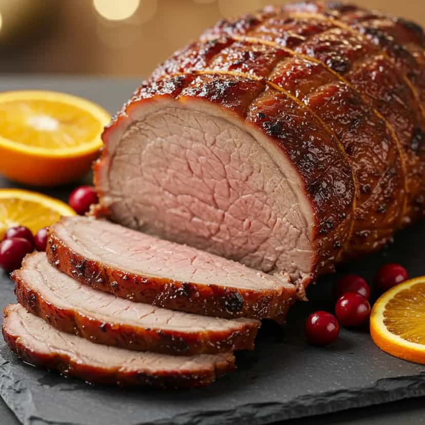 Foto deliciosa de Tender de Natal na Air Fryer: Receita Fácil e Deliciosa pronta para servir - Na Airfryer