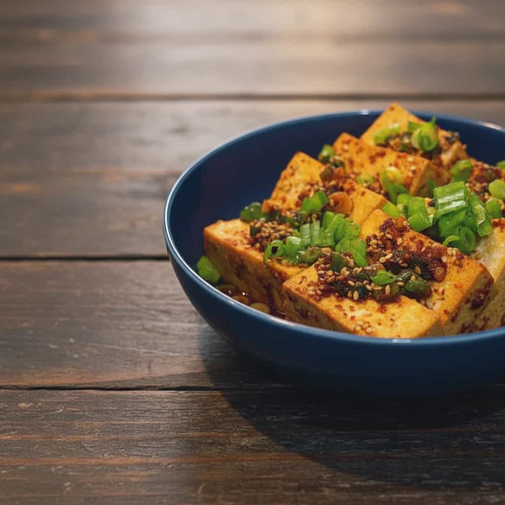 Tofu Grelhado com Molho de Shoyu