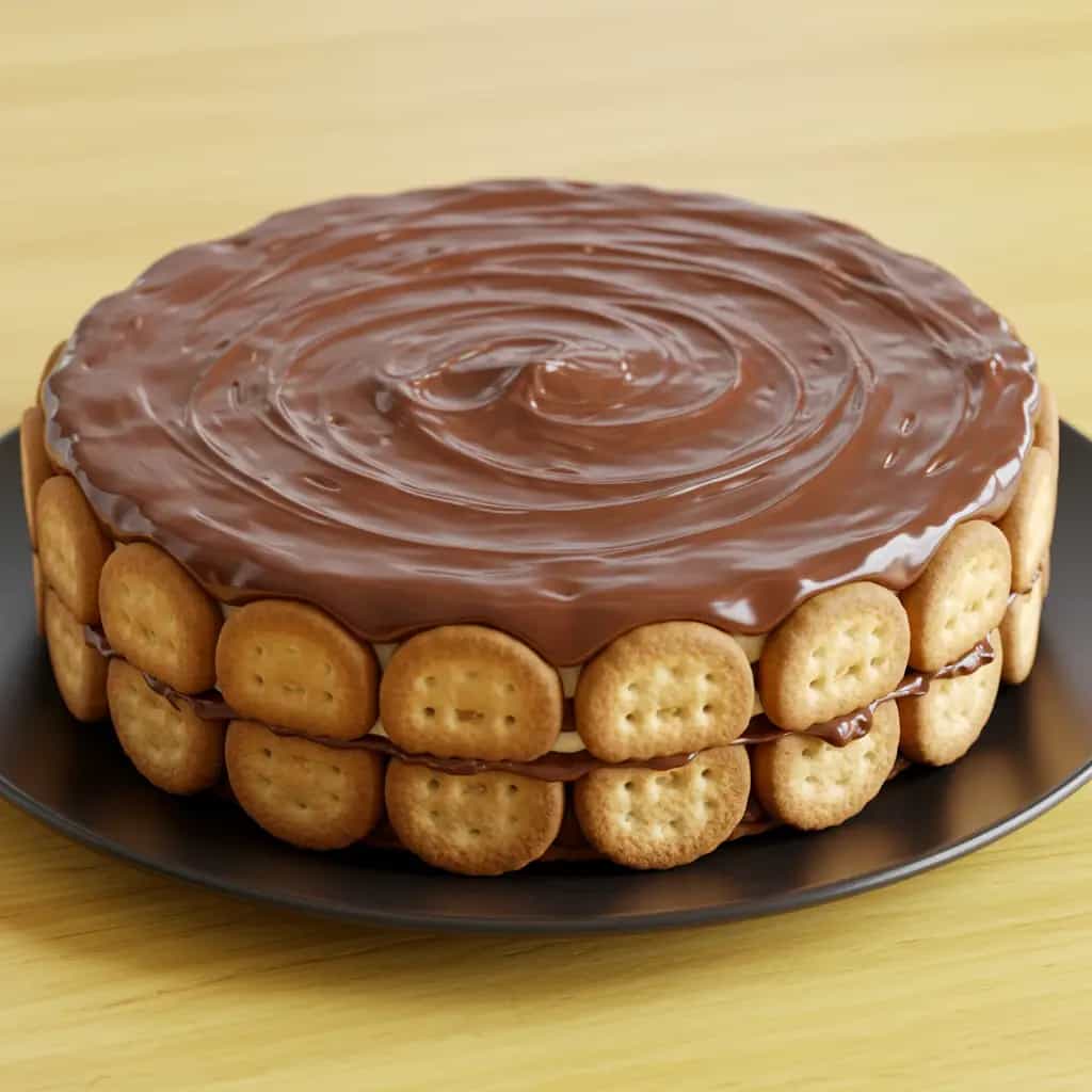 Torta Alemã de Biscoito Maizena