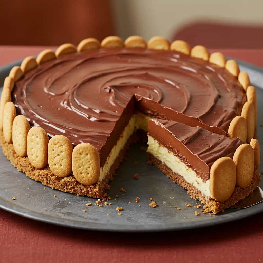 Torta Alemã de Bolacha