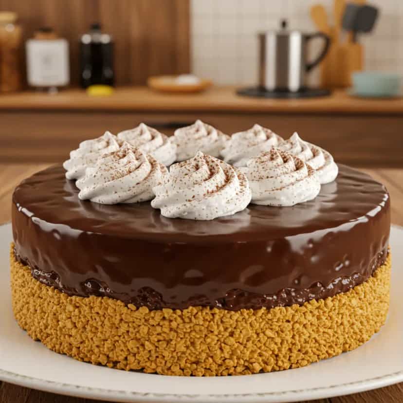 Foto deliciosa de Torta alemã (fácil, simples e deliciosa) pronta para servir - Tortas & Tortinhas