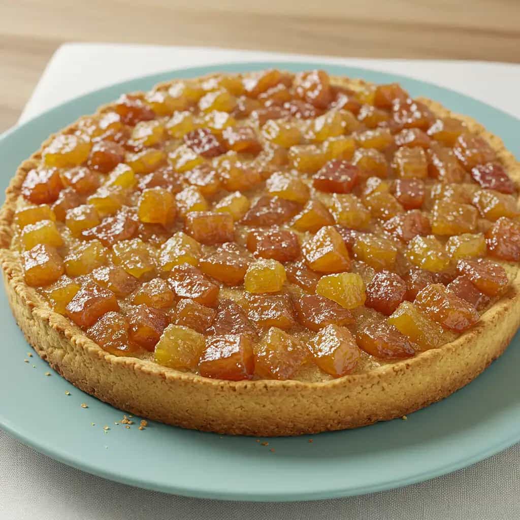 Torta Caseira de Frutas Cristalizadas