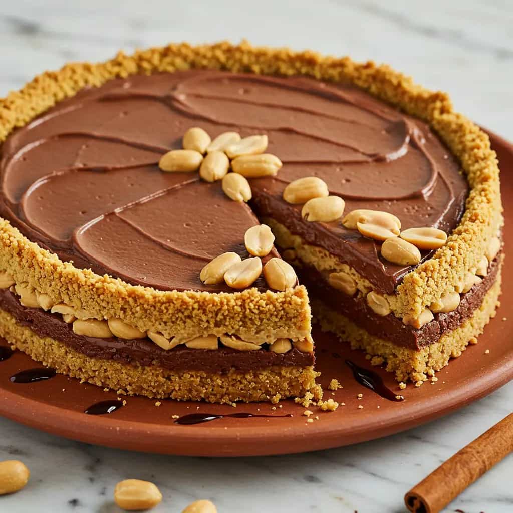 Torta Cremosa de Amendoim