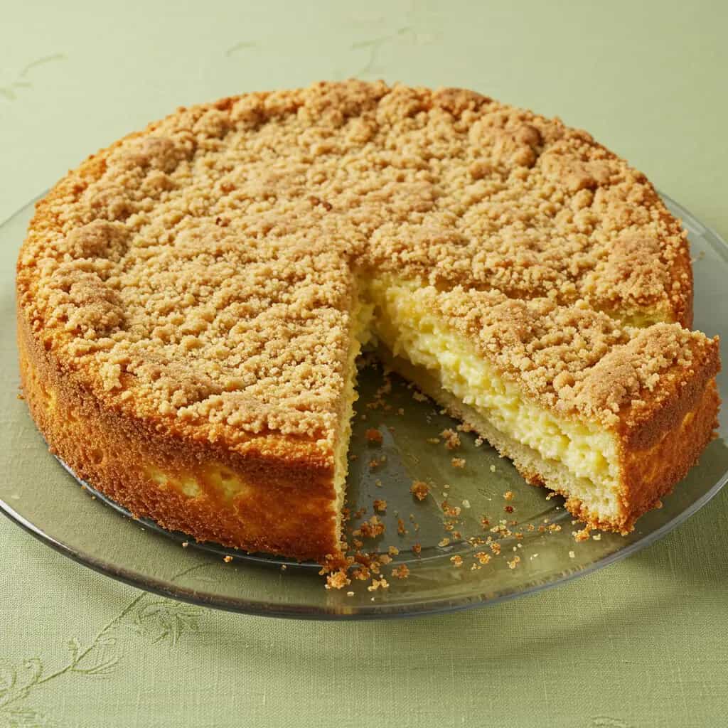 Torta Cremosa de Banana com Recheio de Limão