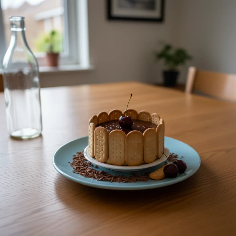 Torta Cremosa de Chocolate