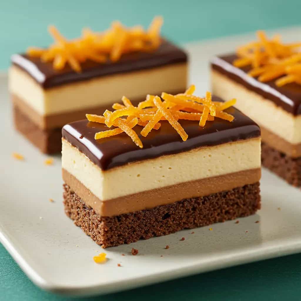 Torta Cremosa de Chocolate com Laranja