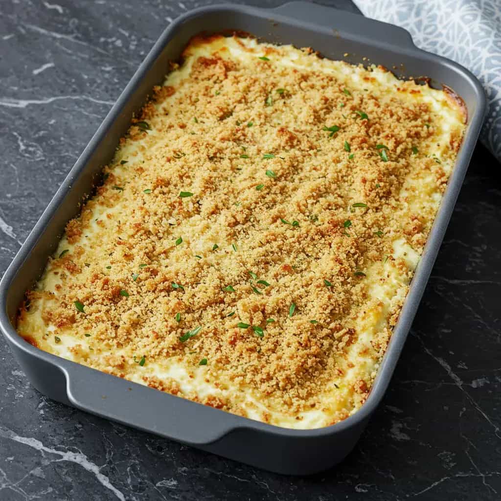 Torta Cremosa de Frango com Bacon