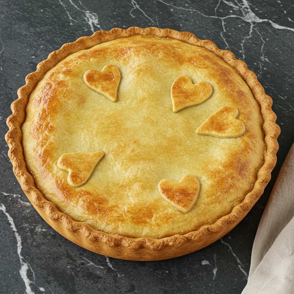 Torta Cremosa de Frango com Requeijão