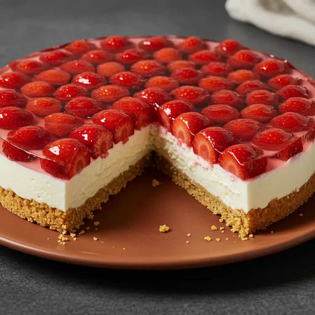 Torta Cremosa de Morango