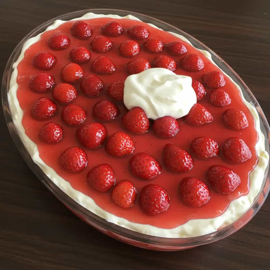 Torta Cremosa de Morangos