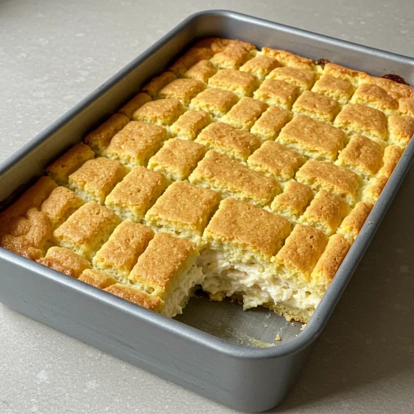 Torta Cremosa de Presunto e Mussarela
