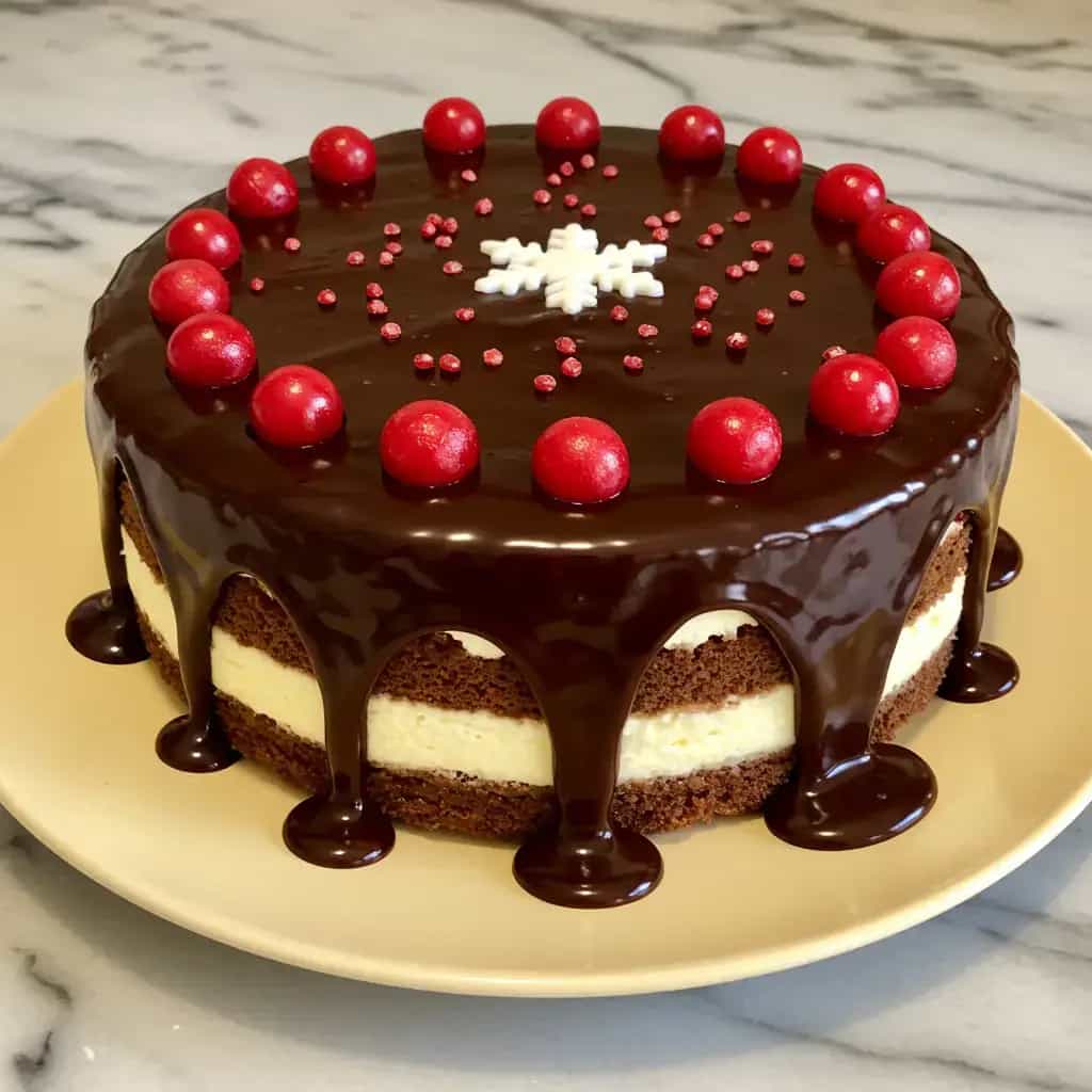 Torta de Biscoito com Creme de Manteiga