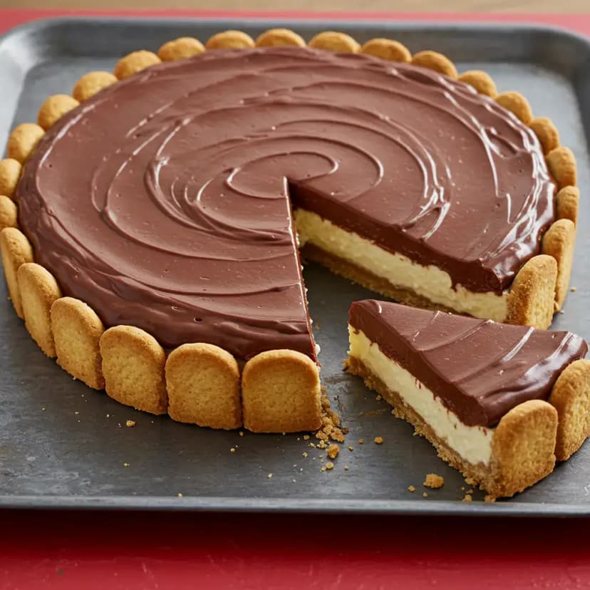 Torta de Bolacha Maisena