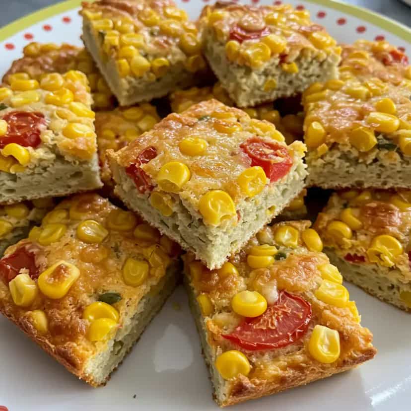 Foto deliciosa de Torta de calabresa com legumes pronta para servir - Lanches de Padaria