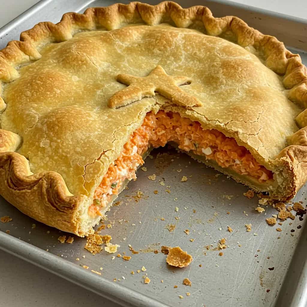 Torta de Camarão Simples (Tipo Empadão)