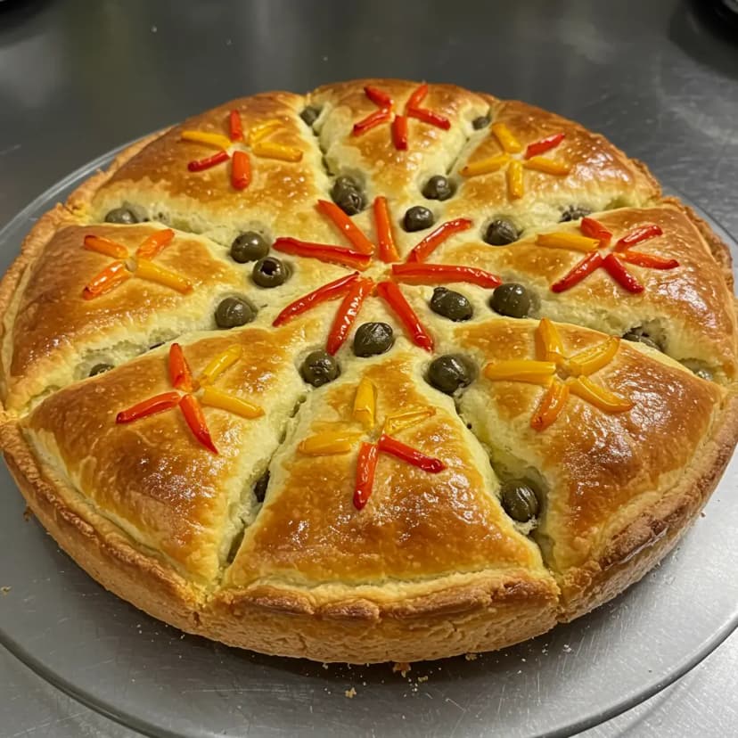 Torta de Frango com Massa Podre