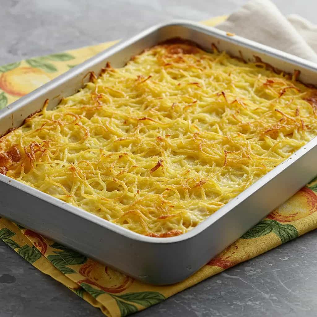 Torta de Frango Cremosa com Purê de Batata