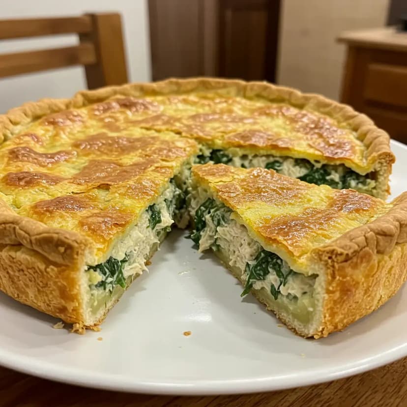 Torta de frango para quem faz dieta low carb