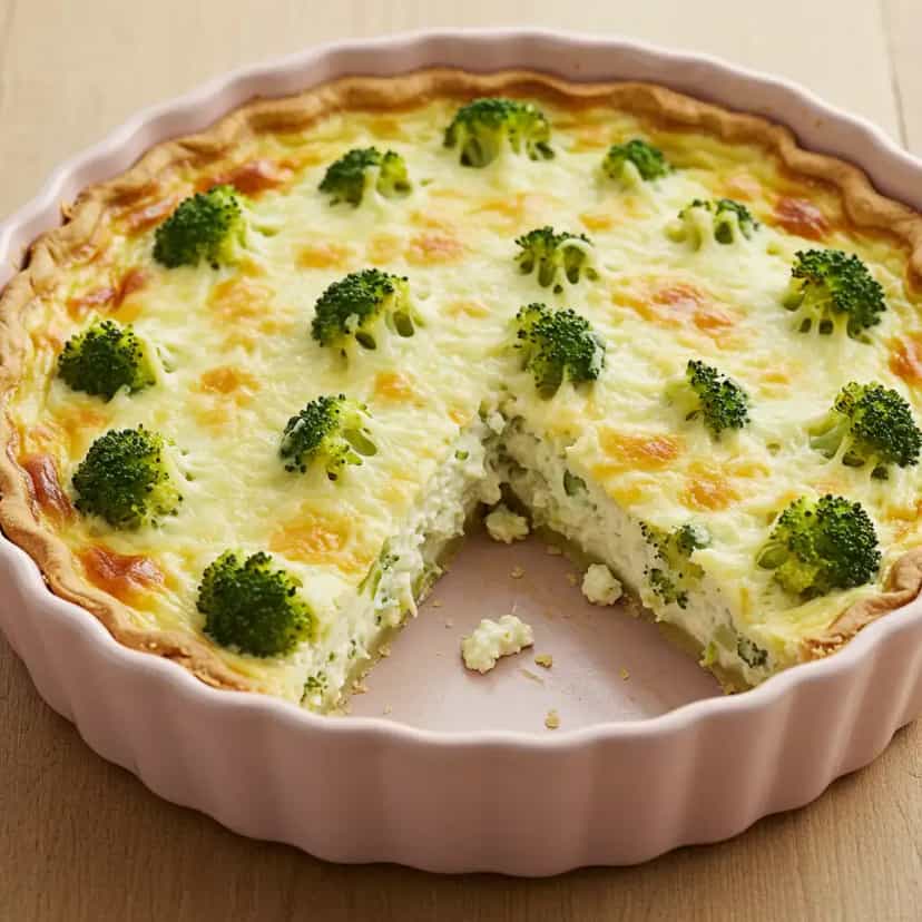 Foto deliciosa de Torta de Frango, Presunto e Mussarela pronta para servir - Tortas Salgadas