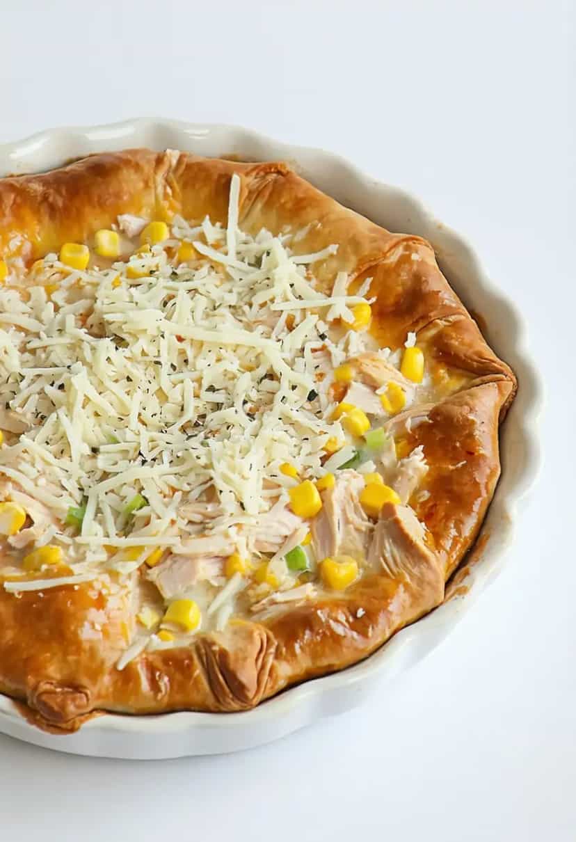 Foto deliciosa de Torta de Liquidificador com Frango pronta para servir - Outras Receitas