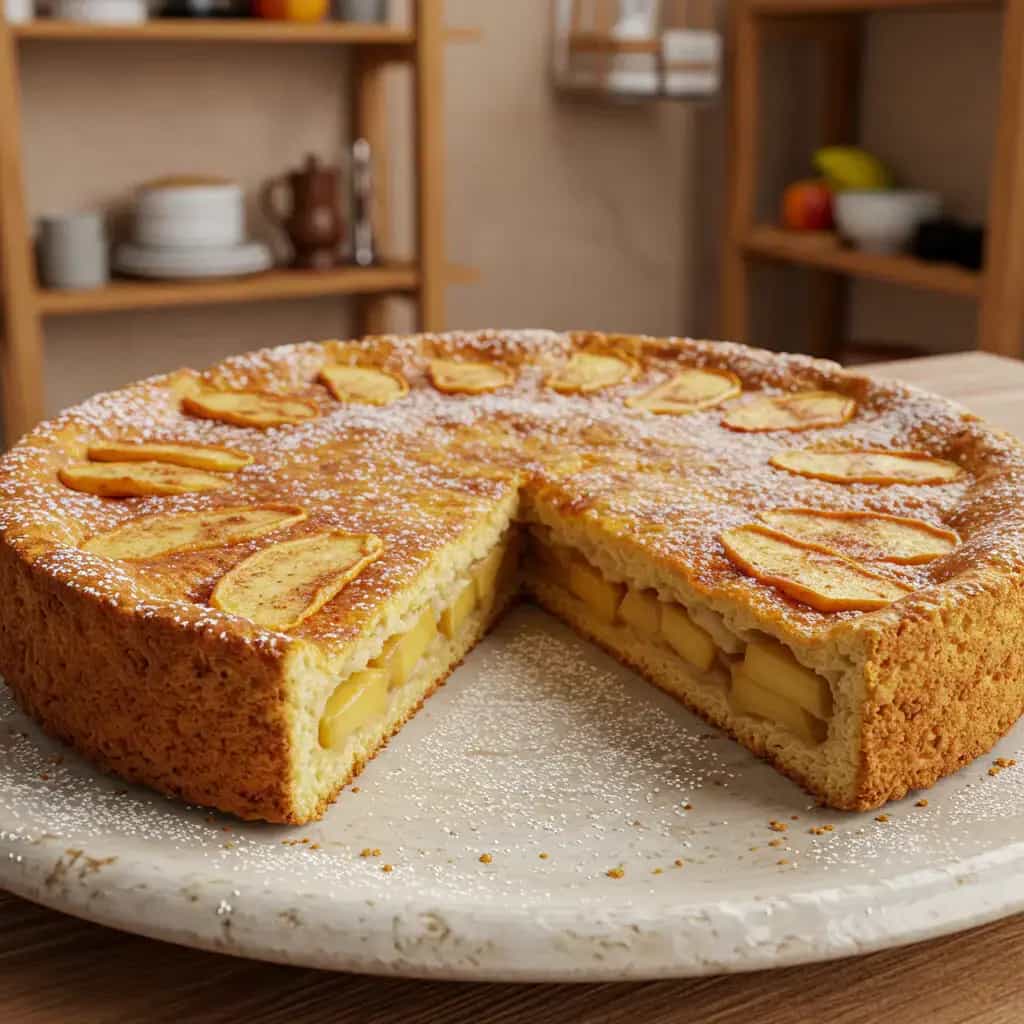 Torta de maçã delícia