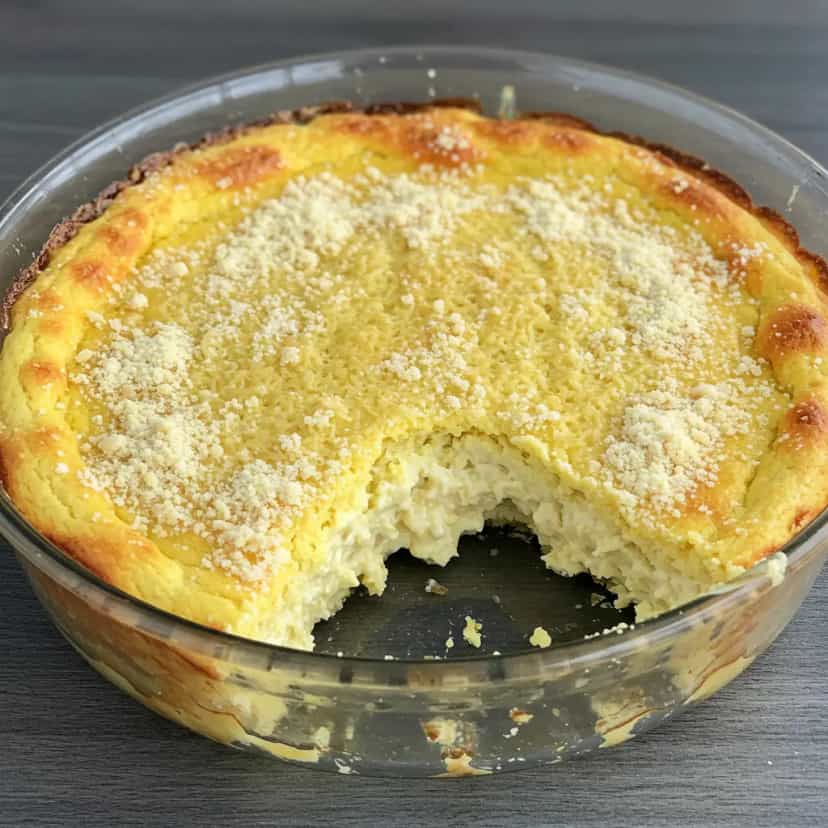 Foto deliciosa de Torta de Milho e Frango no Micro-ondas pronta para servir - No Micro-ondas