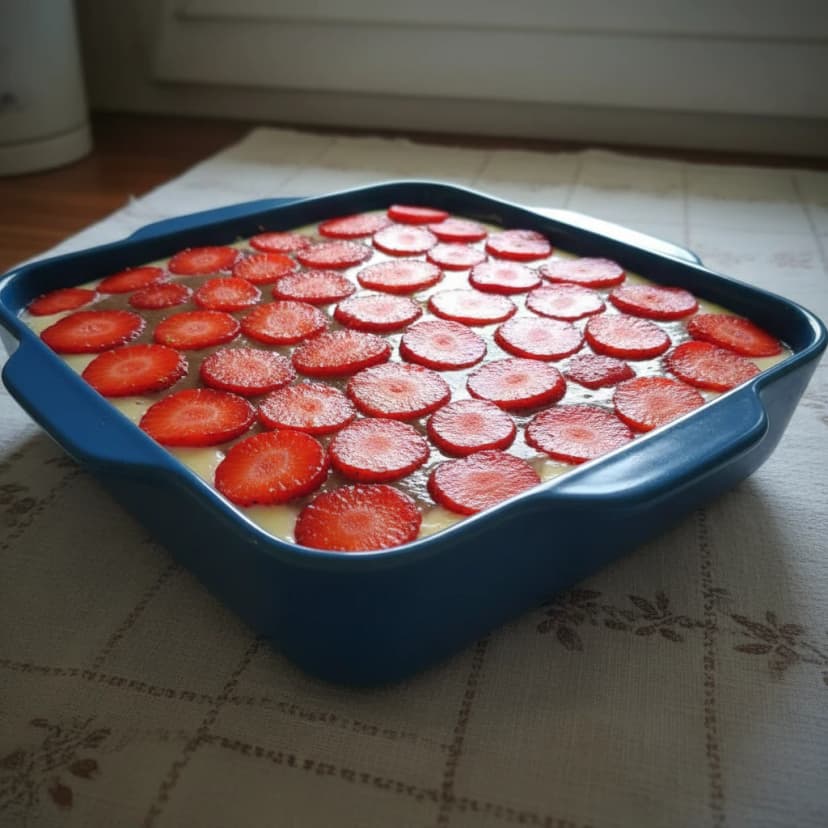 Torta de Morango com Chocolate