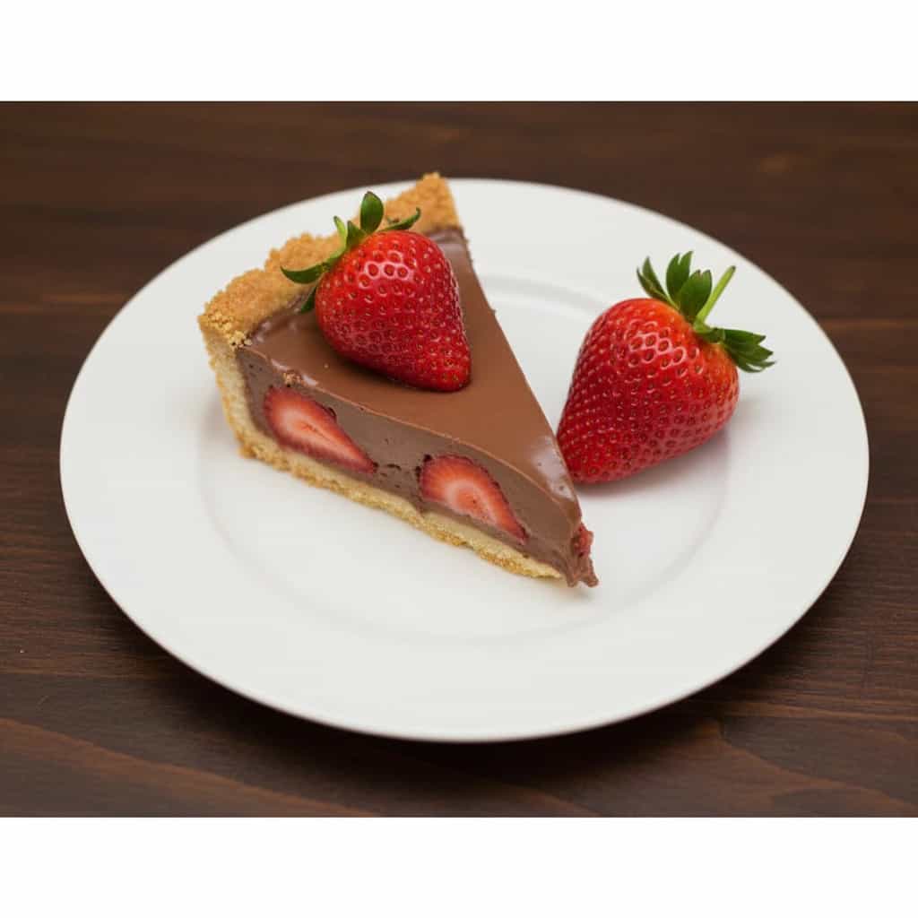 Torta de Morango com Chocolate de Blumenau