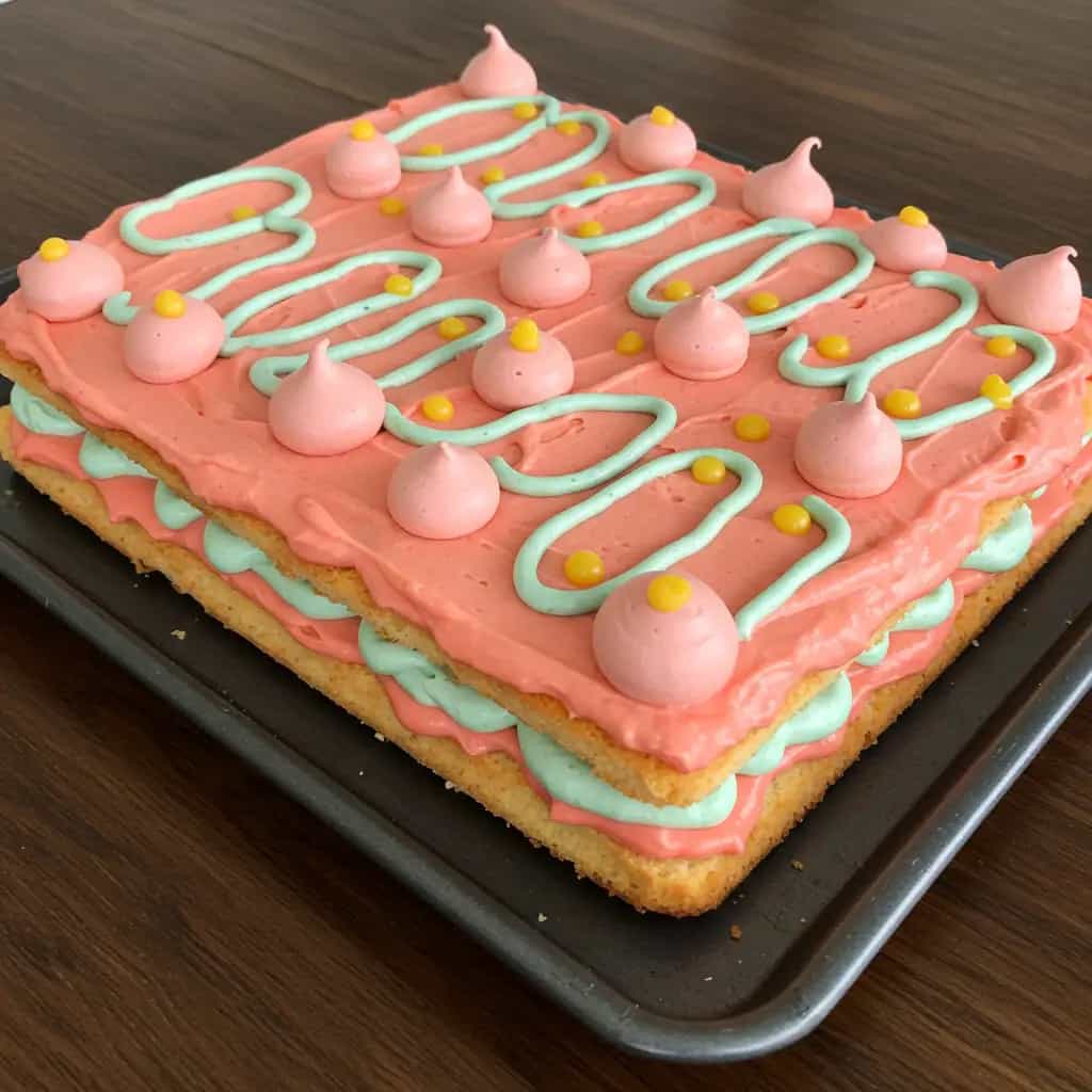 Torta de Mortadela com Molho Rosê