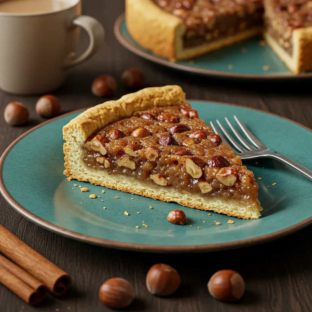 Torta de Nozes com Farinha de Rosca