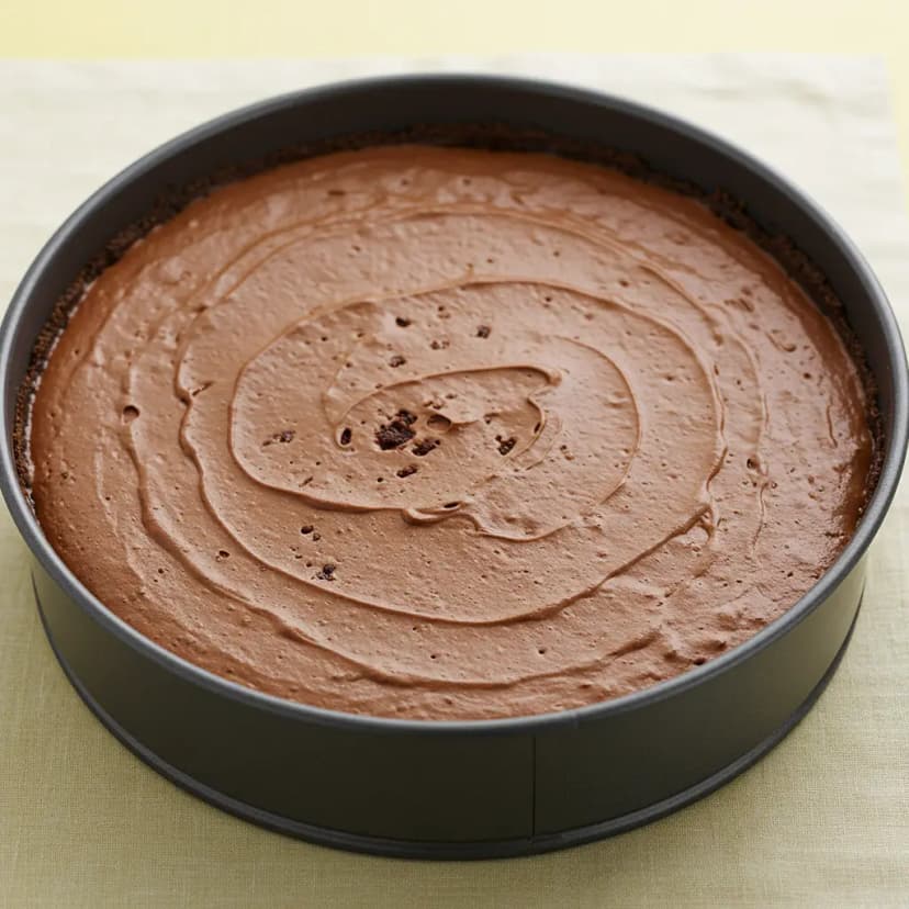 Torta Gelada de Bis com Mousse de Chocolate