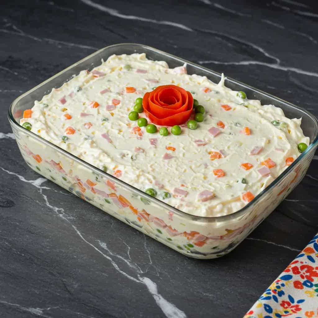 Torta Gelada de Pão com Ricota