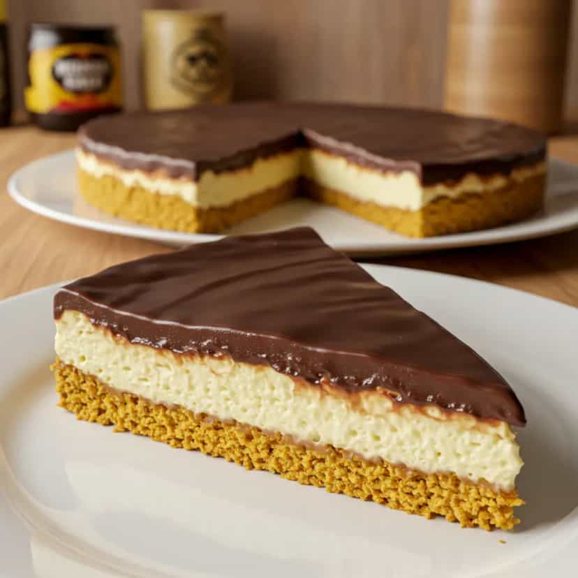 Foto deliciosa de Torta holandesa pronta para servir - Tortas & Tortinhas